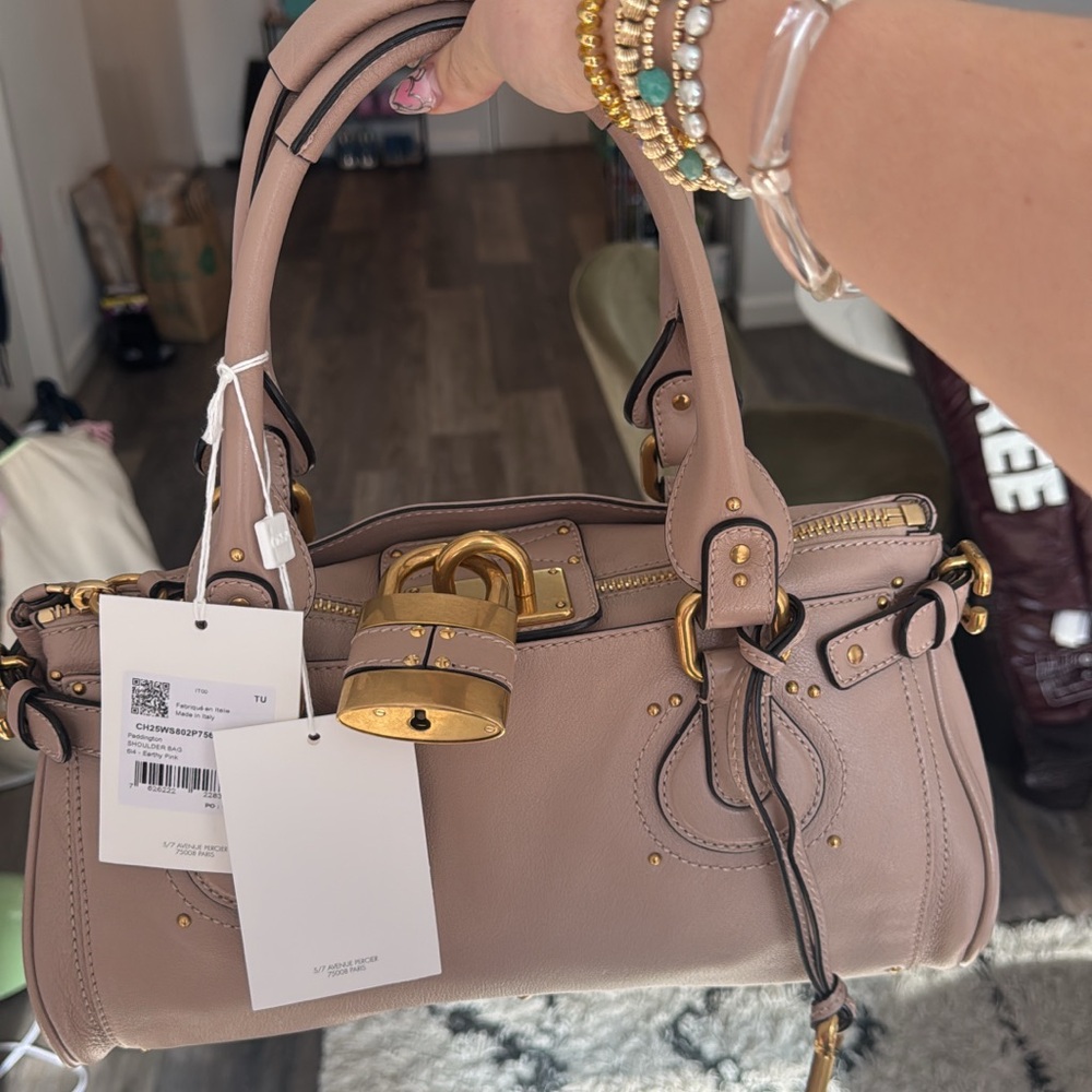 BRAND NEW chloe paddington in earthy pink - Picture 3 of 4